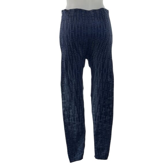 SPANX Women's Blue Patterned High-Waisted Leggings Size 3X - Picture 10 of 12